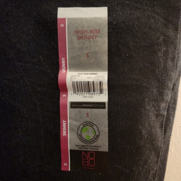 No Boundaries Black Skinny Jeans - Picture 2 of 4